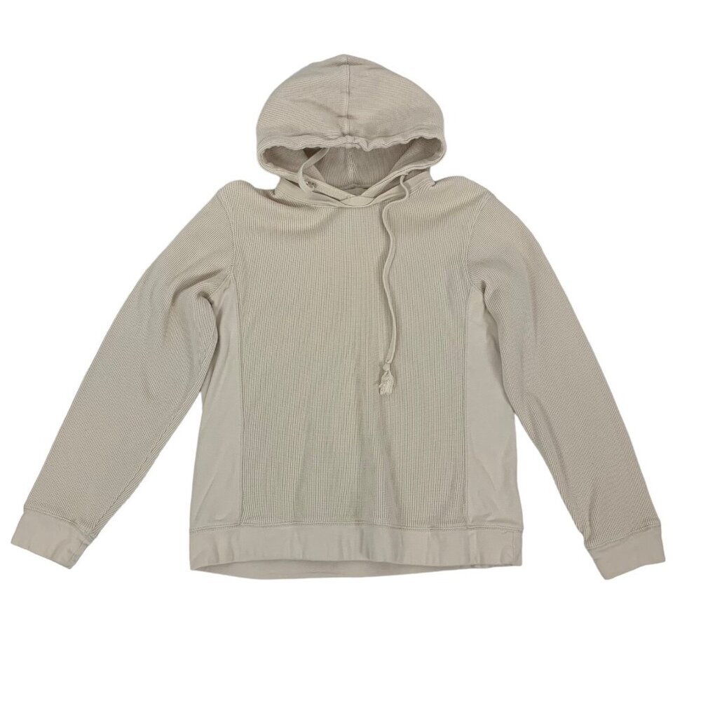 All‎ Son Mens Hoodie Sweatshirt XL Tan Hooded Pullover Casual Streetwear